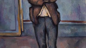 'Peasant Standing with Arms Crossed' by Paul Cézanne. (Image courtesy of the Barnes Foundation)