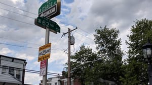 If not my history, then my legacy: Osage Avenue and 62nd Street. (Photo by Kyle V. Hiller.)