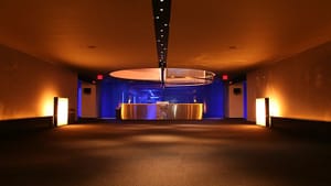 A lobby of the Guthrie Theater in Minneapolis.