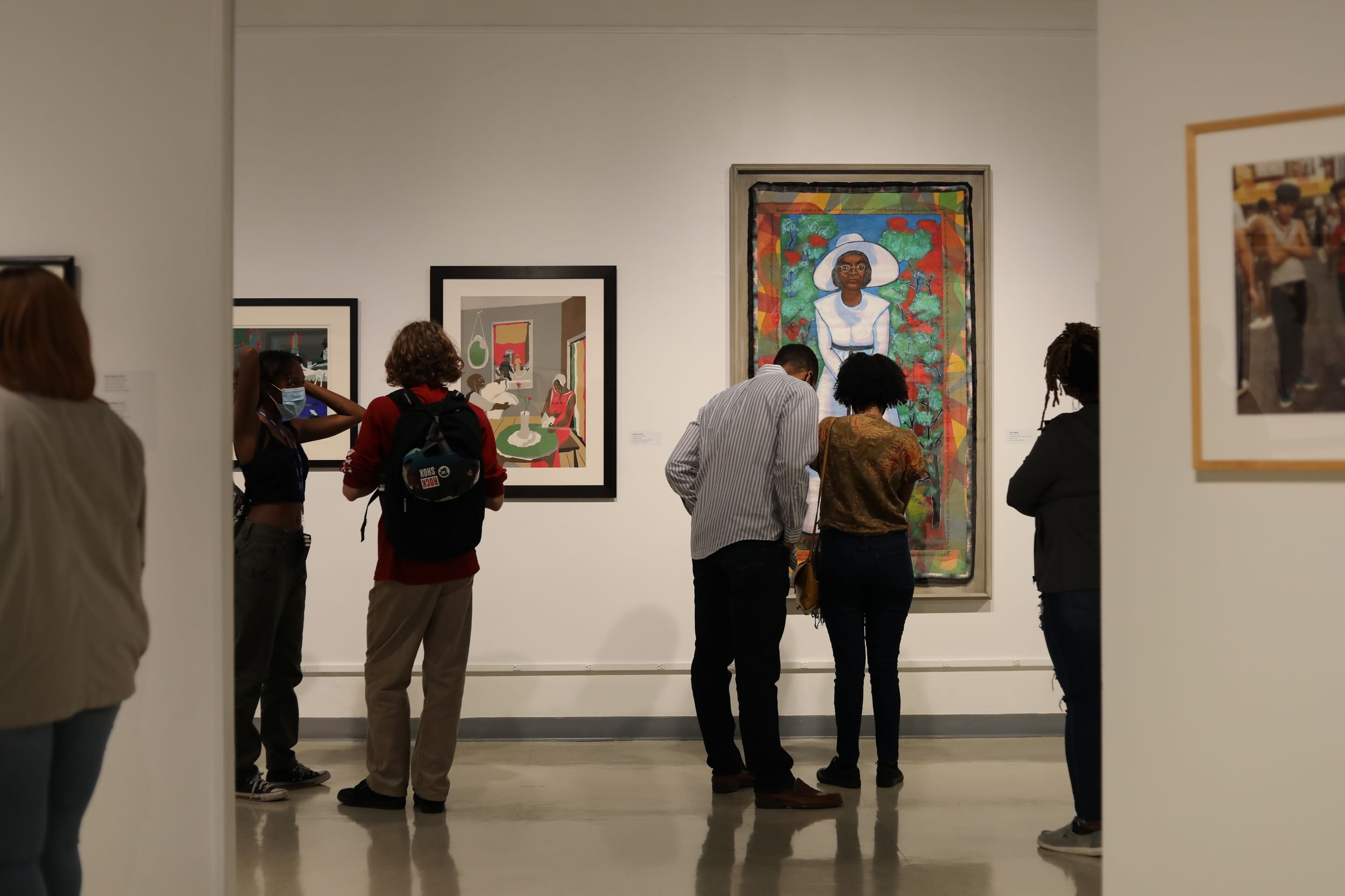 Guests explore ‘Vision & Spirit’ at the African American Museum in Philadelphia. (Photo courtesy of Dominique Nichole for the African American Museum in Philadelphia.)