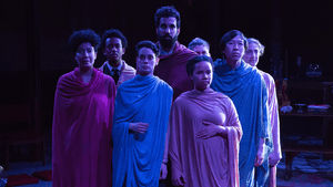 The cast of 'A People' brings depth to the drama even when Feldman doesn't. (Photo by Plate 3 Photography.)