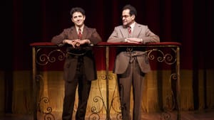 This could be the start of a beautiful friendship: Santino Fontana and Tony Shalhoub in 'Act One.' (Photo by Joan Marcus)