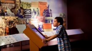 Family Fun Day satisfies interactive curiosity at AAMP. (Photo by J. Fusco)