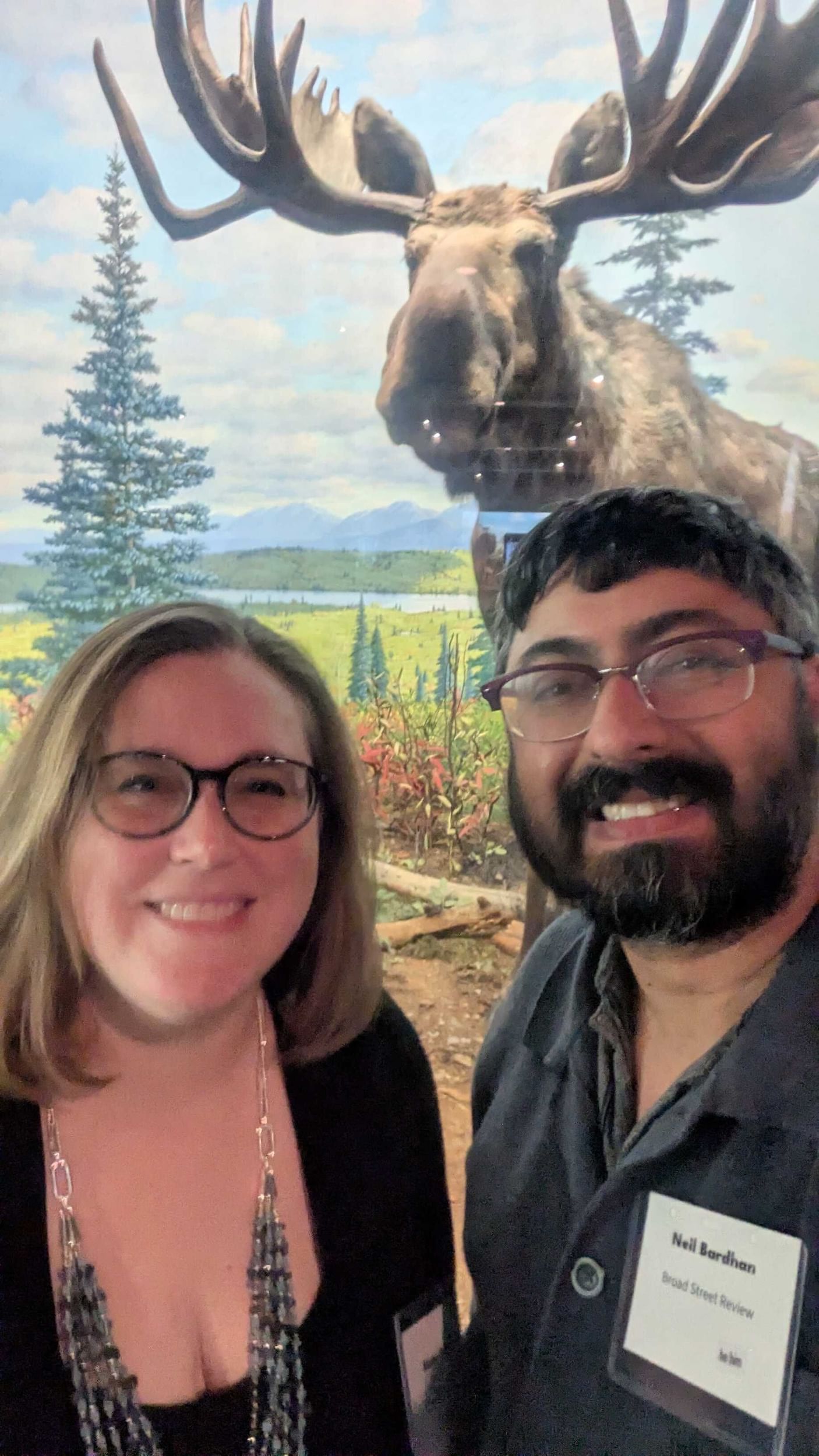 Alaina Neil and Moose