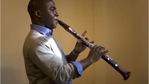 The second coming of Bix Beiderbecke?: Anthony McGill.  (Photo by Ozier Muhammad)