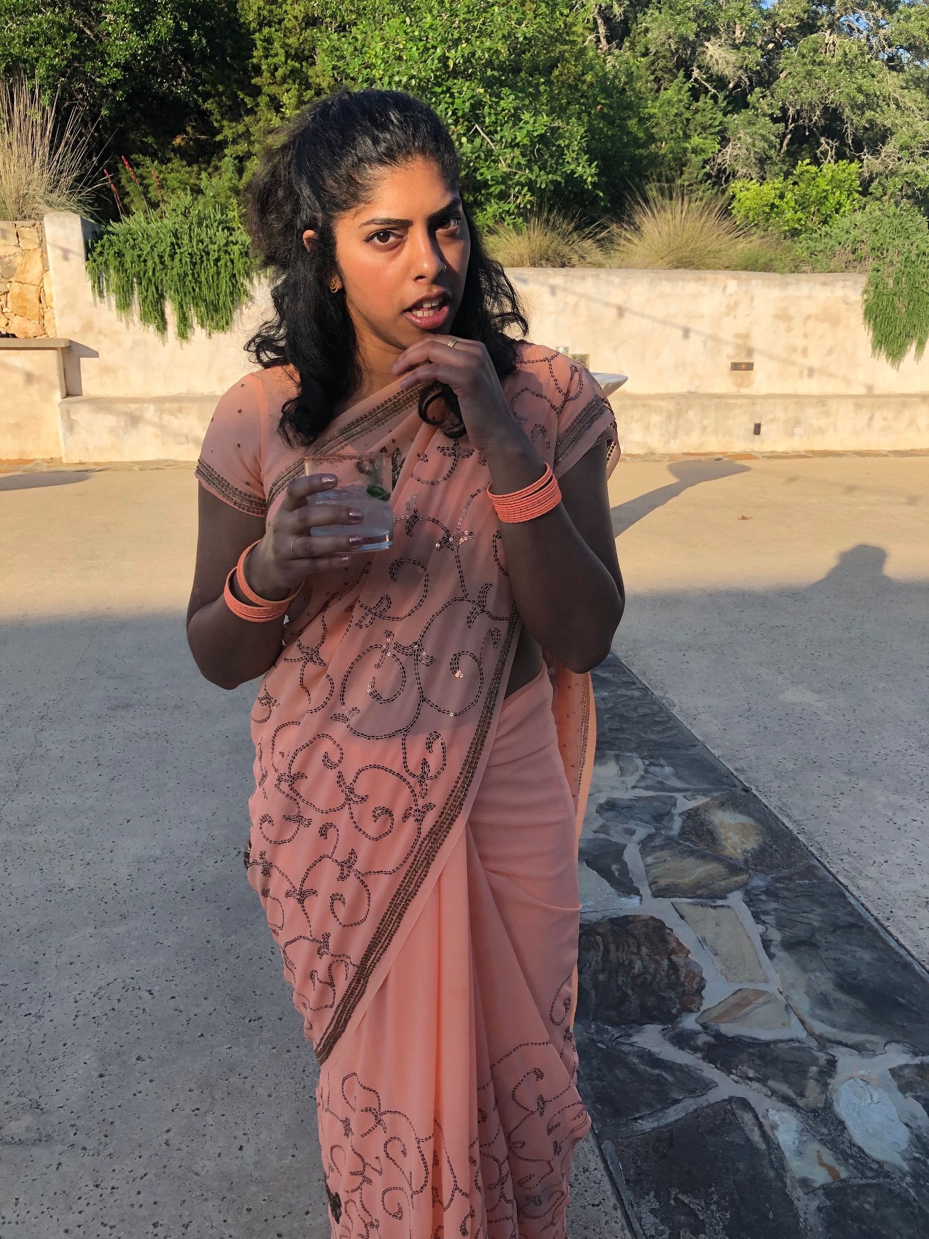 A childhood trip to India, when I was first falling in love with Bollywood films. (Image courtesy of the author.)