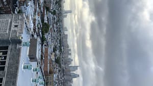 Is it Fringe as far as the eye can see this weekend? Not quite. (View from BOK Bar by Alaina Johns.)