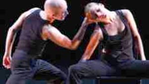 Colby Damon, Jennifer Goodman in 'One Word Play': Dancers as individuals. (Photo: Alexander Iziliaev.)