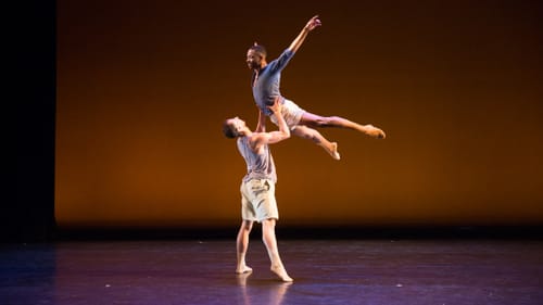 Matthew Neenan's "The Last Glass," with (L to R) Richard Villaverde and Roderick Phifer. (Photo byAlexander Iziliaev)