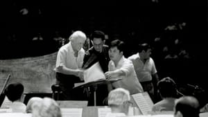 At the one and only rehearsal during its first tour in China, Philadelphia Orchestra conductor Eugene Ormandy and pianist Yin Chengzong (right) review the score of the Yellow River Concerto with an unidentified translator. (Photo courtesy of The Philadelphia Orchestra Association Archives.)