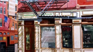 Berkowitz, 'Second Hand Store': A thing for old tenements and fire escapes.