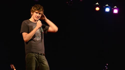 Comedian/writer/director Bo Burnham at a 2012 standup show in Pittsburgh. (Photo by Jennifer via Creative Commons/Flickr.)