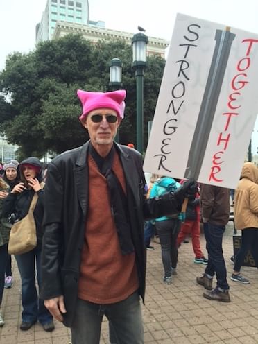 At Philadelphia's Women's March, Sarah, a young mom, knows that to stand up for women is to stand up for everyone. (Photo by Alaina Mabaso)