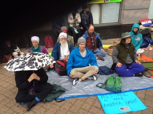 At Philadelphia's Women's March, Sarah, a young mom, knows that to stand up for women is to stand up for everyone. (Photo by Alaina Mabaso)