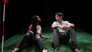 Kishia Nixon and Trevor William Fayle show an unforced stage chemistry. (Photo by Paola Nogueras.)