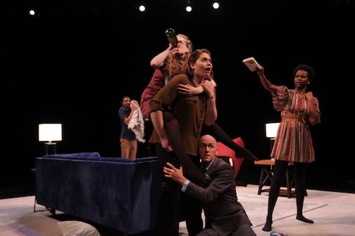 There's little authenticity in Villanova's depiction of book-club dynamics. (Photo by Paola Nogueras.)