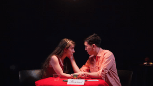 Meg Rumsey-Lasersohn and Richard Chan explore some possibilities. (Photo by Plate3.org)