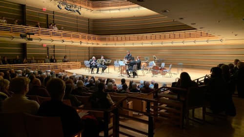 The Perelman is a great setting for the intimate musical gestures of the past. (Photo courtesy of COP.)