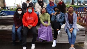 'Roots Before Branches' is a new exhibit from CRY and YAP. (Photo by Bennett Kuhn.)