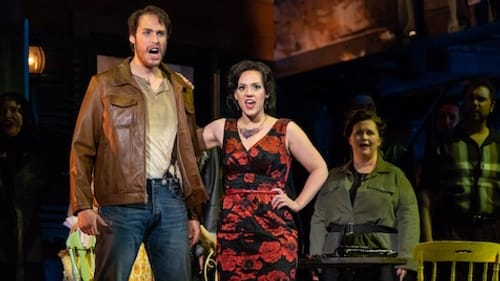 Evan LeRoy Johnson gives an outstanding, nuanced performance as Don José. (Photo by Steven Pisano for Opera Philadelphia.)