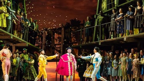 Evan LeRoy Johnson gives an outstanding, nuanced performance as Don José. (Photo by Steven Pisano for Opera Philadelphia.)
