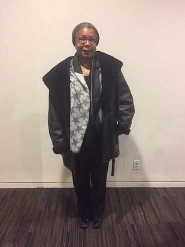 Clockwise from l: Lori Tharps, Aida Malia-Tharps, Manuel Malia, Esai Malia-Tharps, Addai Malia-Tharps. Author and journalist Lori Tharps read from Franklin Delano Roosevelt's 1936 acceptance speech for renomination and says she brought her family to show them that whatever their interests, they can still be politically active. "Activism," she says, "doesn't have to look like one thing."