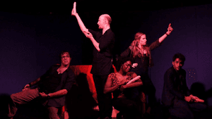 The cast, dildo maracas and all. (Photo courtesy of Fail Better Productions)