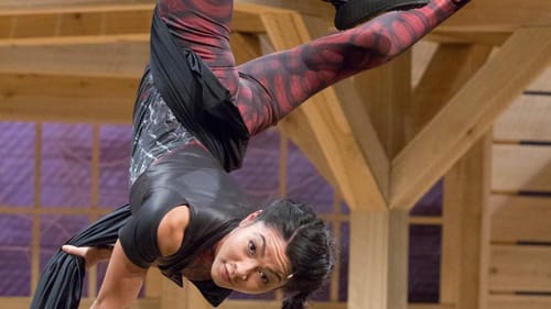 Ayana Strutz’s Charlotte takes to the air. (Photo by Mark Garvin.)