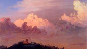 “Clouds over Olana,” Frederic Edwin Church, 1872