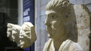 Palmyrene Funerary Portraits. (Photo courtesy of Penn Museum)