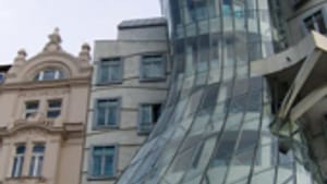Gehry's "dancing building" in Prague: Architecture that shifts from block to block.