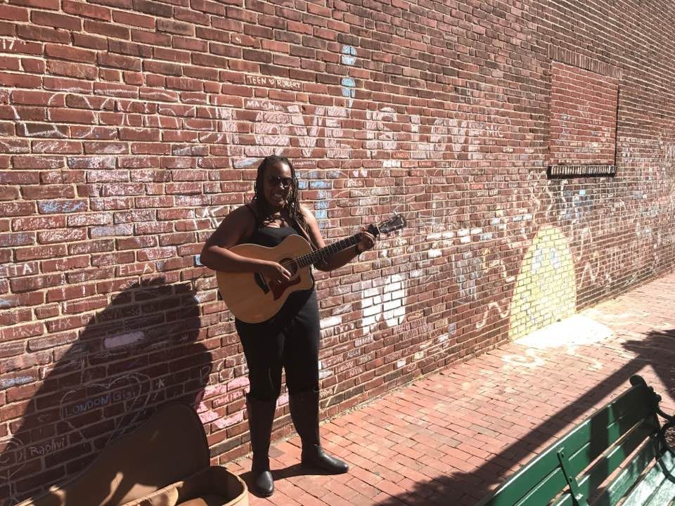 On the outside in Media: musician and singer/songwriter Danie Ocean. (Photo by Brian Samson.)