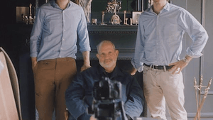 Paltrow, De Palma and Baumbach. (Photo via EPK.tv)