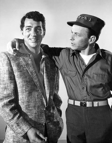 Publicity photo of Dean Martin and Frank Sinatra from “The Dean Martin Show.” (Creative Commons via Wikimedia)
