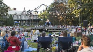 Delaware Shakespeare's 2017 'Henry V' at Rockwood Park in Wilmington. (Photo by Alessandra Nicole.)