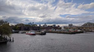 The Delaware river could creep into the edges of our city within our lifetime, but we can help prevent that, beginning today. (Photo by Kyle V. Hiller.)