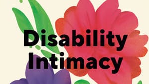 The book cover. Title & editor appear in bold black text over a painted illustration of flowers in green purple orange & pink