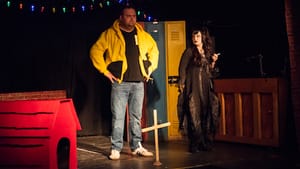 Dan D’Albis's CB, and Madison Caudullo as CB's sister all grown up and stressing out. (Photo by Billy Denham)