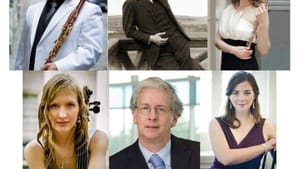 A stellar clarinet, flute, cello, piano, and voice will join Debussy and friends on March 26. (Image courtesy of Dolce Suono.)