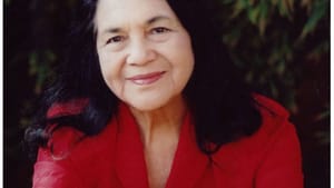 Huerta in 2009, from the Denver "Creating Change" conference on LGBT issues — yet another beneficiary of her activism and advocacy. (Photo by Freedom to Marry, via Creative Commons/Flickr.)