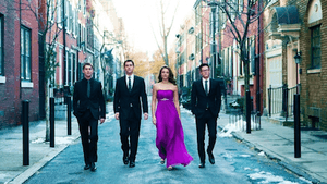 The Dover Quartet is not about to follow your program. (Photo courtesy of the Philadelphia Chamber Music Society)