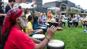 Celebrating United Nations International Day of Peace. (Photo courtesy of Peace Day Philly)