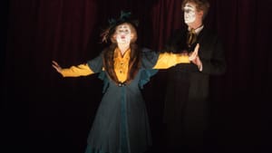 Rachel Brodeur as Eva and Mike Dees as Marty. (Photo by Katie Reing)
