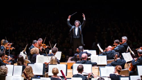 Venezuelan singer Betsayda Machado took the stage after Dudamel in Princeton. (Photo by Vladimir Marcano.)