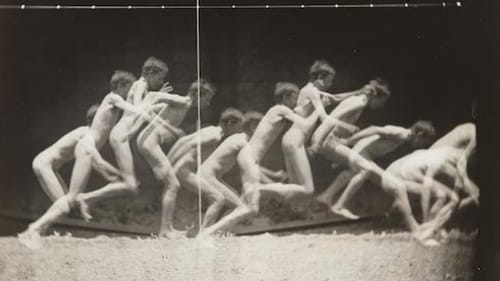 Thomas Eakins's 'Motion Study — Boy Jumping to the Right' (1884) serves as a counterpoint to Strauss's jumping boy. (Photo courtesy of the Philadelphia Museum of Art.)