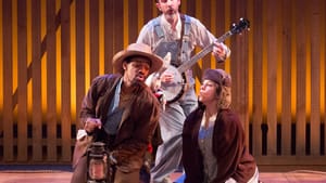 L to R: Reggie D. White, Charlie DelMarcelle, and Dana Omar. (Photo by Mark Garvin.)