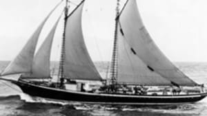 The 'Effie M. Morrissey' at sea: Reality fashioned from dreams.