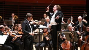 An outstanding evening from violinist James Ehnes and conductor Stéphane Denève. (Photo by Jessica Griffin/Philadelphia Orchestra)