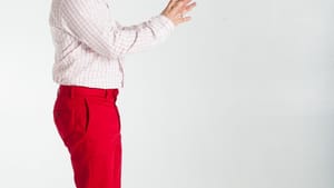 Echoes of Chaplin and Fred Astaire, too.