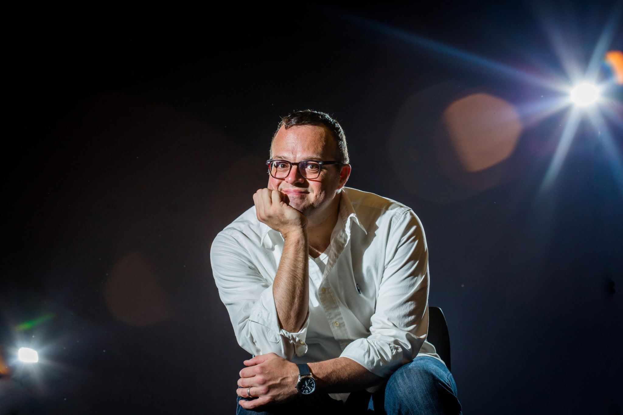 Audiences adore Greer's "easygoing charm." (Photo by Ashley Smith, Wide Eyed Studios.)